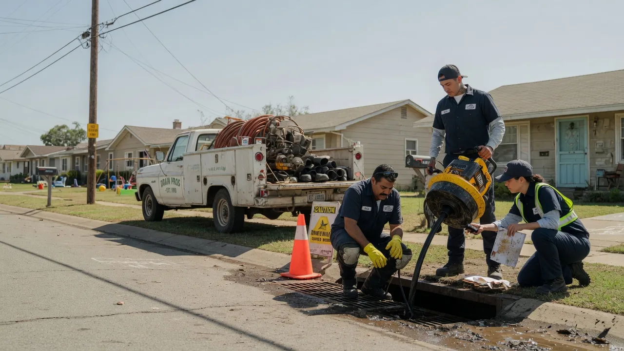 Drain Cleaning in Forestburg, TX near me